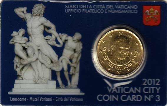 Bild zum Artikel Coin Card Vatican 2012