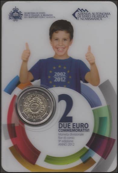 Bild zum Artikel Coin Card San Marino 2012