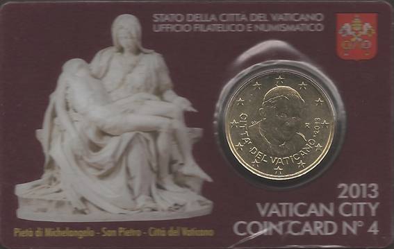 Bild zum Artikel Coin Card Vatican 2013
