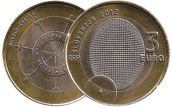 Bild zum Artikel 3 Euro Mnze Slowenien 2012