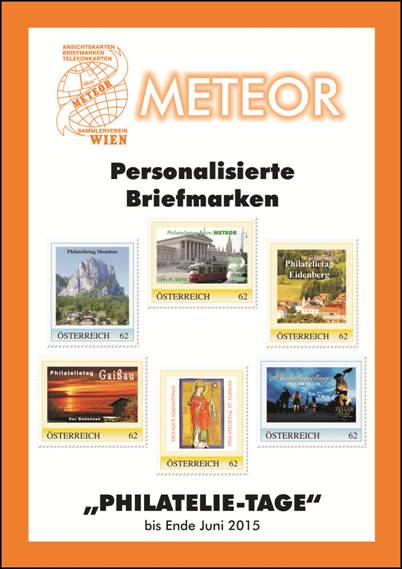 Bild zum Artikel Katalog personalisierte Marken Philatelie-Tage