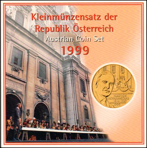 Bild zum Artikel Mnzfolder KMS Hofmannsthal 1999