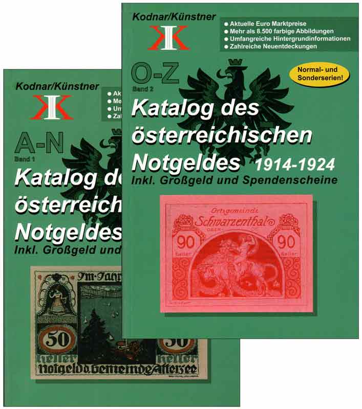 Bild zum Artikel Notgeld Kataloge 1914-1924