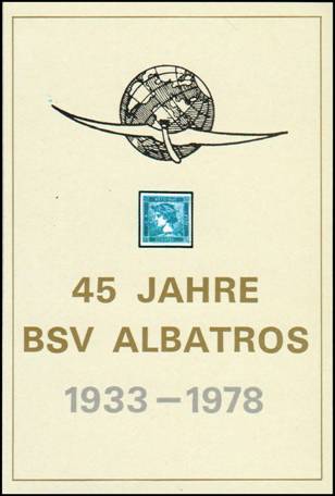 Bild zum Artikel Gedenkblatt 45 J. BSV Albatros