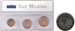 Bild zum Artikel: Kleinmünzen "San Marino 2004"" inkl. 2€ Münze Finnland 2008