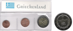 Bild zum Artikel: Kleinmnzen "Griechenland 2004" inkl. 2 Mnze Belgien 2008