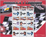 Bild zum Artikel: Markenblock "Formula 1 Legends"