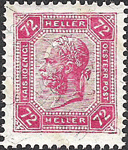 Bild zum Artikel: "72 Heller 1904" Briefmarke - postfrisch