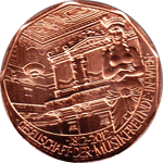 Bild zum Artikel: 5 Euro Kupfermünze