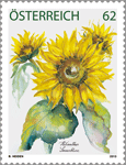 Bild zum Artikel: Abonnementmarke 2012 "Sonnenblume"