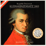 Bild zum Artikel: Münzfolder KMS "Mozart" 2003