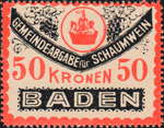 Bild zum Artikel: Steuermarke 50 Kronen