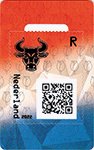 Bild zum Artikel: Crypto Bull blau - GA Niederlande