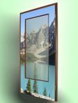 Bild zum Artikel: Fotot�rdekor "mountain lake"