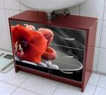 Bild zum Artikel: Waschtischunterschrank "red flower"