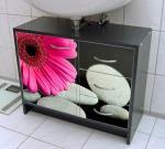 Bild zum Artikel: Waschtischunterschrank "flower and stones"
